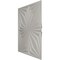 Ekena Millwork 19 5/8in. W x 19 5/8in. H Asher EnduraWall Decorative 3D Wall Panel Covers 2.67 Sq. Ft. WP20X20AHISG - alternate 2